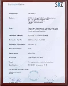 Certificado DIMEX 15