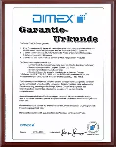 Certificado DIMEX 6