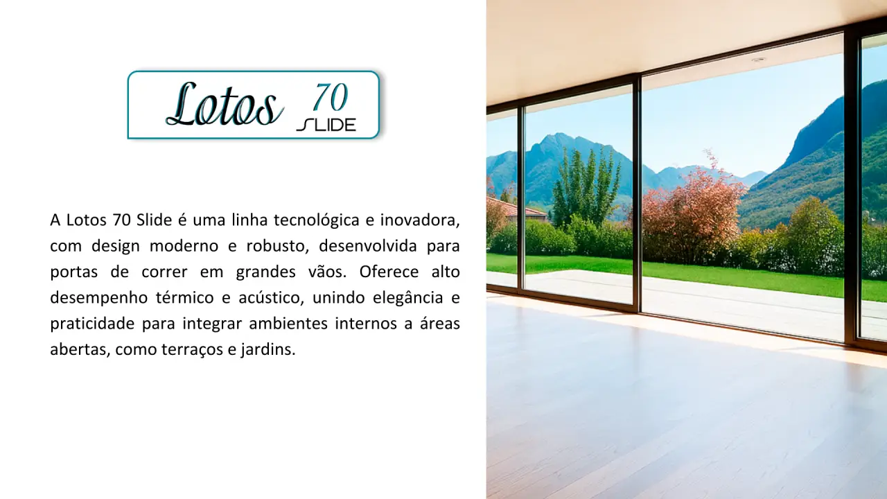 Catálogo Lotos 70 Slide